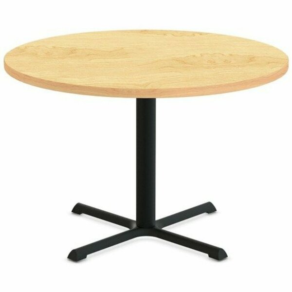 Special-T Table, Round, 42in Dia x 29in, Black Base/Crema Maple Top SCTSTAR242BCM